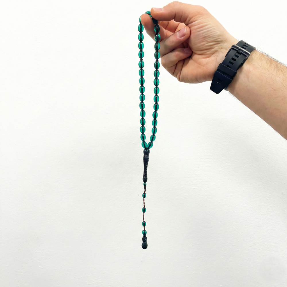 Sistemli Püskül Zümrüt Yeşili Ateş Kehribar